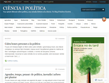 Tablet Screenshot of cienciaipolitica.com